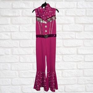 Pink Cowgirl Western Barbie Costume Girls size 6